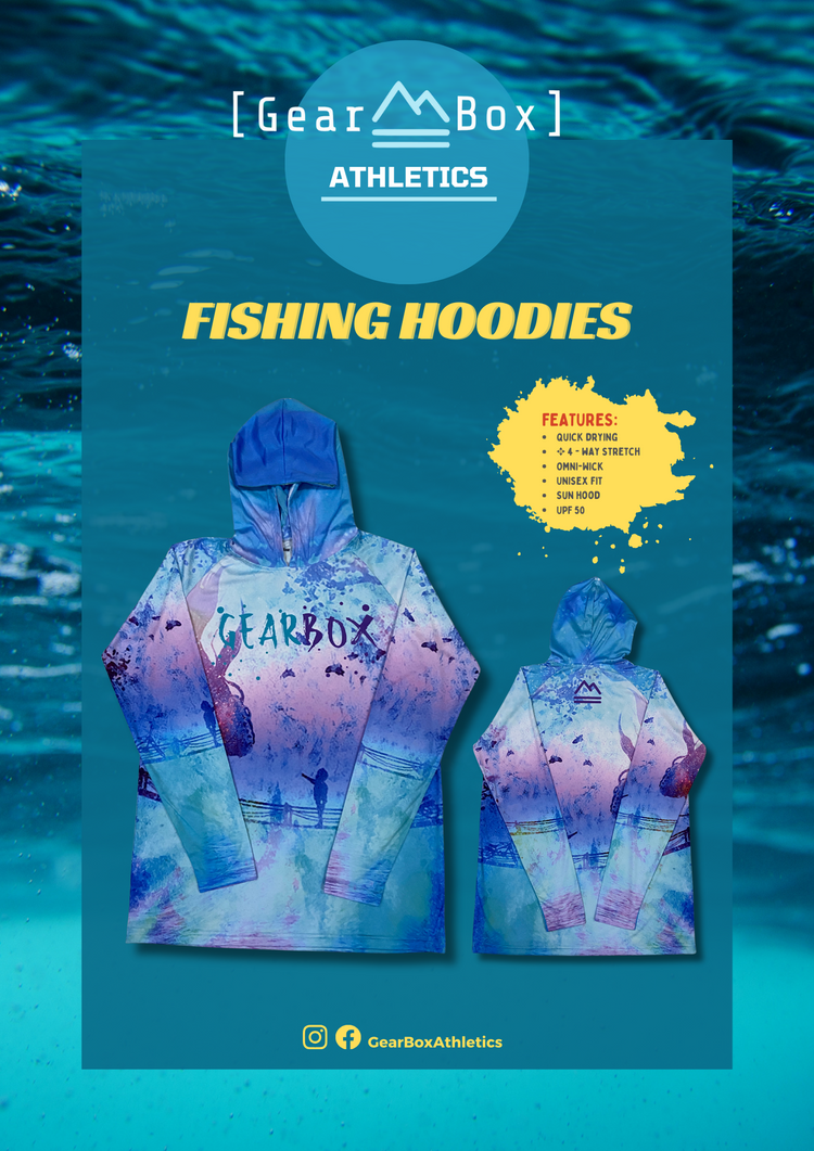 *GearBox Graphic Hoodie Rash Guard