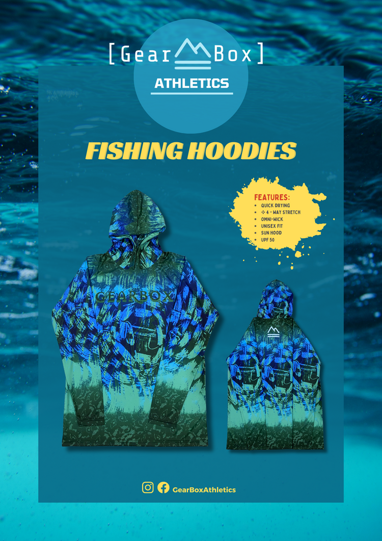 *GearBox Green Hoodie Rash Guard