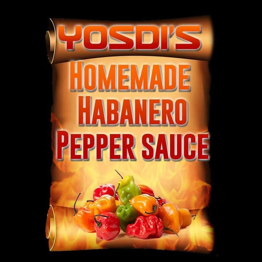 Yosdi's Homemade Habanero Pepper Sauce